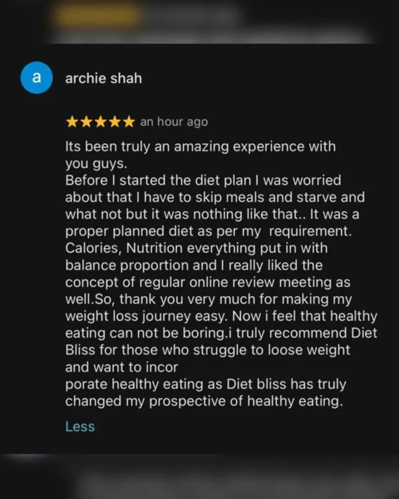 Google review screenshot - Archie Pandya