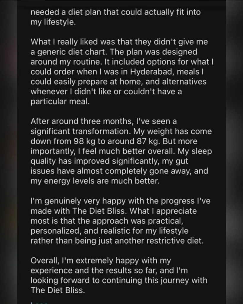 Deepak Reddy, client review screenshot