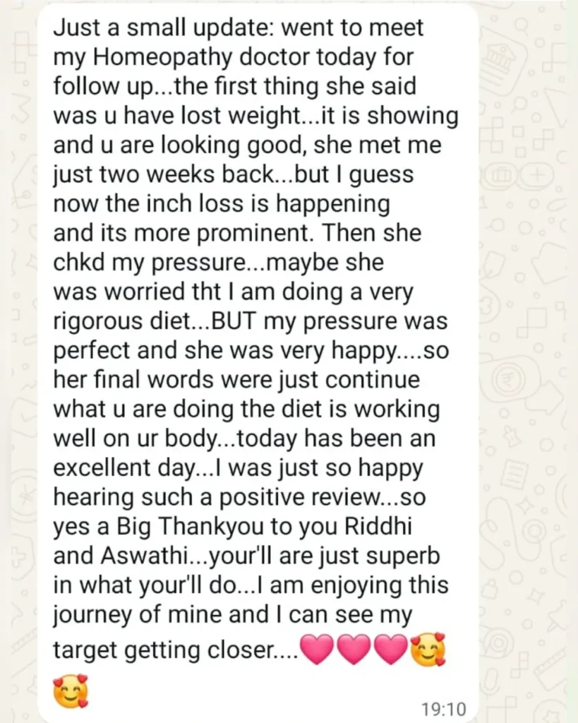 Ruth Storey, Message from the client