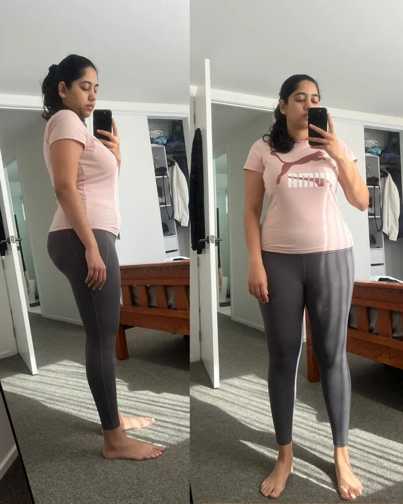 Sanjana Shivshankar after nine months