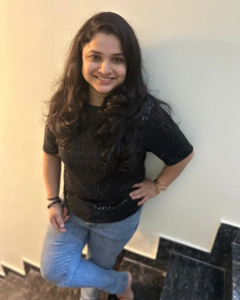 Neha Vaidhya after nine months