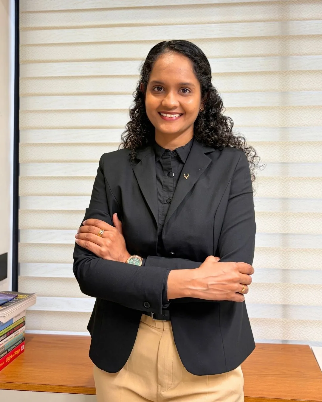 Riddhi, founder of The Diet Bliss, at the clinic